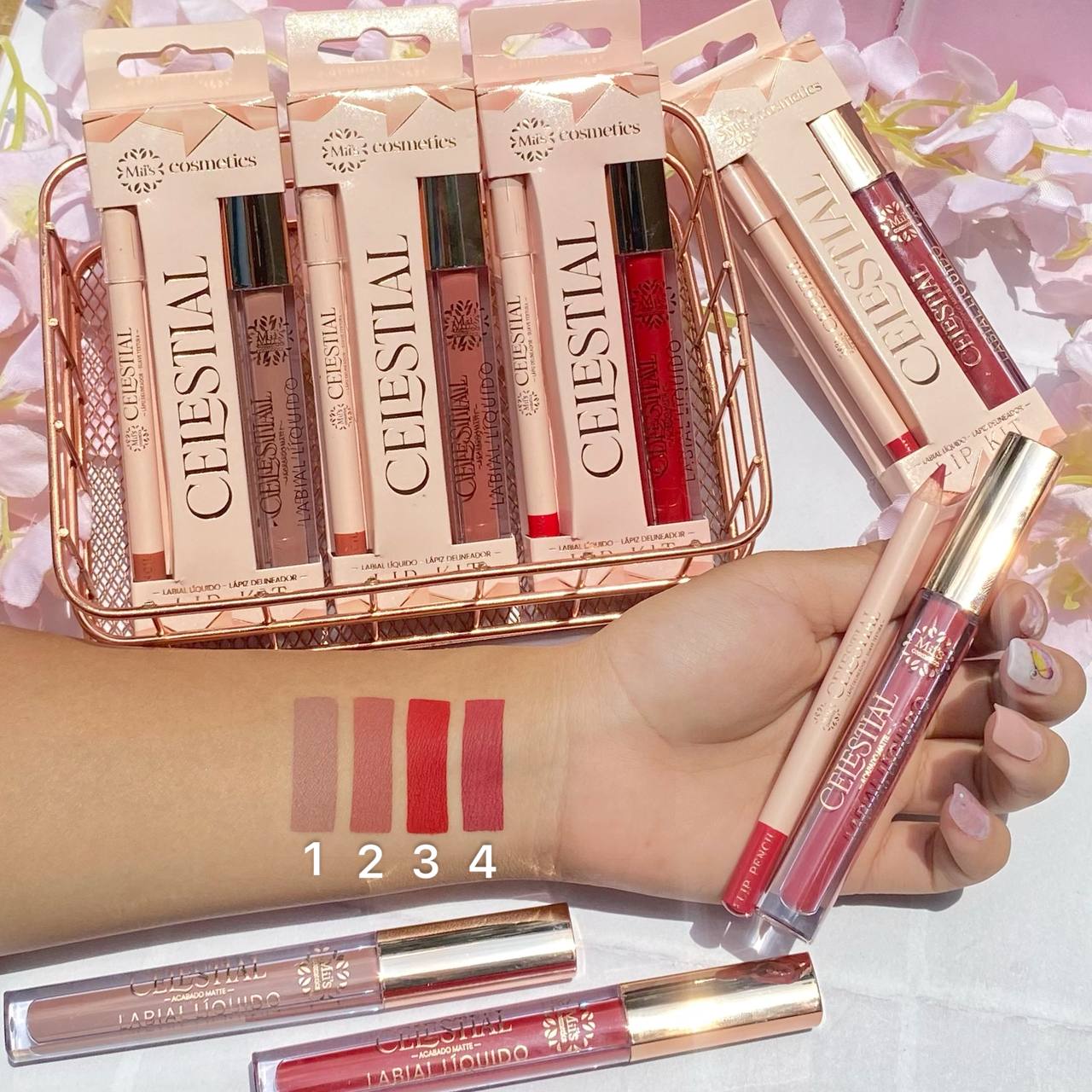 💖KIT DE LABIAL 2 EN 1💖
Original Mii’s Cosmetics🥰