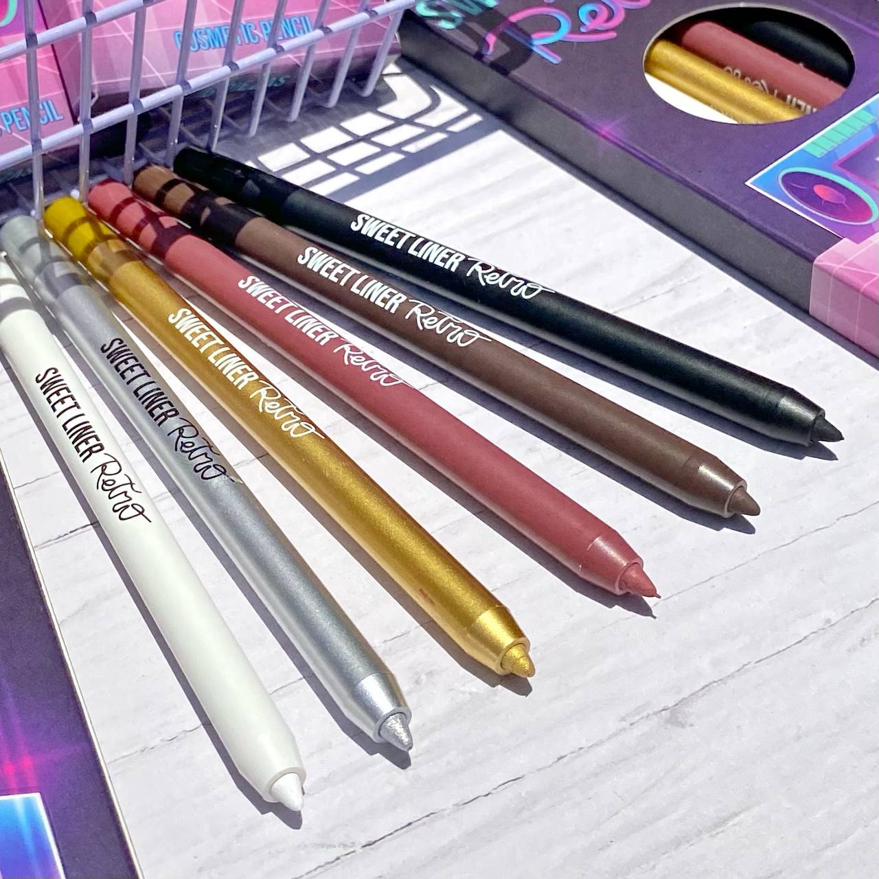 💖SET DE LÁPIZ METÁLICOS💖
Original Mii’s Cosmetics🥰