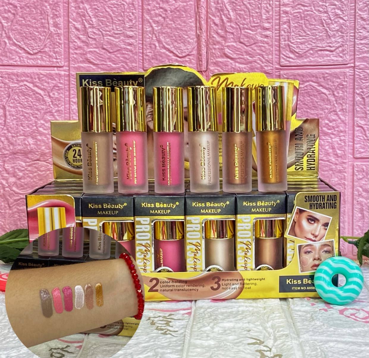 🎀BLUSH-ILUMINADOR-CONTORNO🎀
✨Original Kiss Beauty✨
