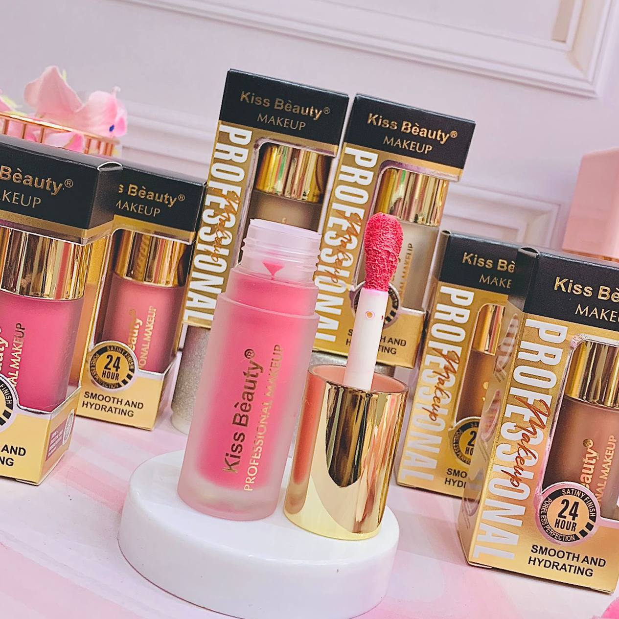 🎀BLUSH-ILUMINADOR-CONTORNO🎀
✨Original Kiss Beauty✨