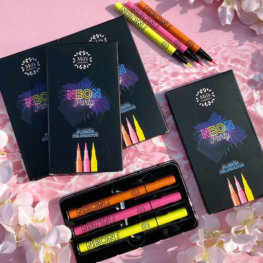 💖SET DELINEADORES NEÓN PARTY💖
Original Mii’s Cosmetics🥰
