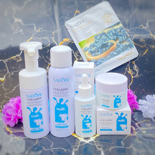🎀COMBO DE LECHE FACIAL  ACLARADORA 🎀 ✨Original SADOER✨